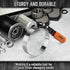 HORUSDY Large Swivel Oil Filter Wrench, 4" to 4-1/2" Oil Filter Removal Tool Fits Filters, Adjustable Oil Filter Removal Tool...