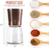 Pepper Grinder or Salt Shaker for Professional Chef - Best Spice Mill with Brushed Stainless Steel, Special Mark, Ceramic Blades, and Adjustable C...