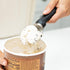 Spring Chef 18/8 Stainless Steel Ice Cream Scoop with Soft Grip Handle - Heavy Duty Ice Cream Scooper for Gelato, Sorbet, Cookie Dough, Melon, Sun...