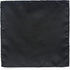 Black Solid Woven Pocket Squares For Men...