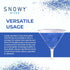 Snowy River Sapphire Edible Cocktail Glitter - All Natural Edible Beverage Glitter for Cocktails, Wine, Champagne & Soda, Perfect for Parties or D...