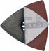 60 Pcs 240 Grits 3-1/8 Inch 80mm Triangular Oscillating Tool Sanding Paper for Wood Sanding Fit 80mm Triangular Multi Tool Sanding Pads XG8020240...