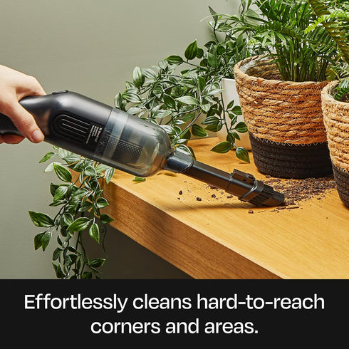 BUFF Cordless Handheld Vacuum, Rechargeable Car Vacuum Cleaner with Combo Crevice and Brush Tool Included, for Home, Office, Car, Pets - Black...