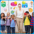 VBS Bulletin Board Set Vocation Bible School Bulletin Board Border Galaxy Astronaut Planet Back to School Religious Board Stickers for Classroom S...
