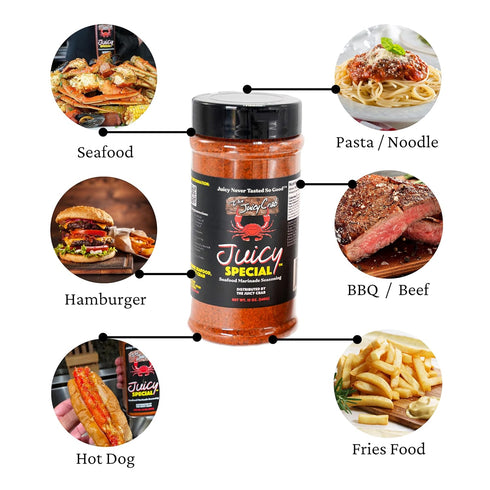 Juicy Special Cajun Seafood Marinade Seasoning by The Juicy Crab | 12OZ (340g)...