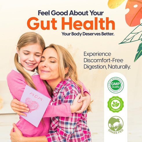 100% Grass-Fed Organic Beef Bone Broth Protein Powder, Active Probiotics, Collagen Peptide Rich, 15g Protein, Non-GMO, Low Sodium, Healthy Skin, G...
