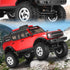 COOWOO 1.0 Inch RC Rubber Tires Upgrade Parts for 1/24 SCX24 and 1/18 TRX-4M RC Crawler Cars - Better Traction, Realistic Look, and Long-Lasting P...