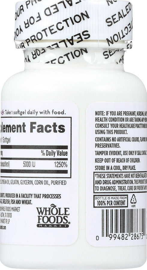 365 Everyday Value, Vitamin D3 5000 IU, 120 ct...