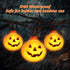 Pumpkin Halloween Decorations Lights, 8.5FT Pumpkin String Lights with 10 LED Waterproof Orange Jack-O-Lantern Lights for Outdoor Indoor Home, Hal...