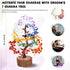 Crocon Seven Chakra Gemstone Tree Feng Shui Figurine Money Bonsai Good Luck Reiki Healing Crystals Balancing Decoration Ornament Sculpture Wealth ...