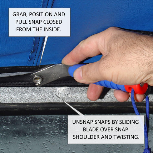 Top-Snapper Tool for Boat Canvas Snaps...
