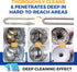 Washing Machine Cleaner Tablets 24 pack Powerful Descaler -Deep Cleaning for HE Front Loader & Top Load Washer Septic Safe Eco-Friendly Deodorizer...