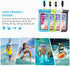 Waterproof Phone Case, 4-Pack IPX8 Waterproof Phone Pouch Universal Clear Cell Phone Dry Bag for Water Games for iPhone 15 14 13 12 11 Pro MAX XS ...