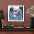 Poster Palooza 9x13 Frame White Solid Pine Wood Picture Frame | UV Acrylic, Foam Board Backing & Hanging Hardware...