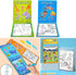 3 Pack Water Coloring Books for Toddlers, Reusable Paint with Water Books for Kids Ages 3-5, Water Painting Book Educational Learning Toddlers Tra...
