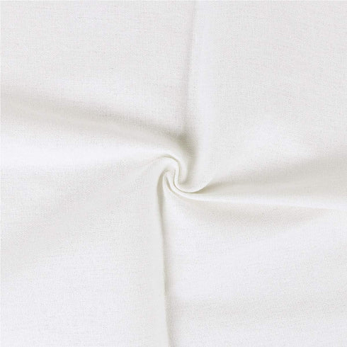 Linen Cotton Needlework Fabric, Kissbuty White Linen Fabric Cloth for Embroidery Garment Craft Flower Pot Decoration Embroidery Cross Stitch Cloth...