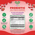 Probiotic Jelly Bean Gummies for Kids, Probiotic Supplements for Digestive Health, Nutritional Vegetarian Supplements, 120 Strawberry Blast Jelly ...