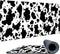 Cow Print Mouse Pad Large with Stitched Edges 31.5 x 11.8, Extended Desk Pad Desk Mat for Desktop Decor and Accessories Workplace Home XXL Mouse P...