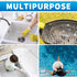 4TH Pumice Stone for Toilet Bowl Cleaning,Scouring Stick Powerfully Away Limescale Stain,Hard Water Ring, Calcium Buildup,Iron&Rust. Remover for T...