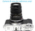 Fotasy Copper Leica M Lens to Fuji X Adapter, Leica M Mount to X-Mount Adapter, Compatible with Fujifilm X-Pro1 X-Pro2 X-E1 X-E2 X-E3 X-A5 X-M1 X-...