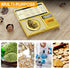THINKSCALE 50g/0.001g Digital Milligram Scale, Gold Mg Scale with 50g Calibration Weight, Powder Scale for Reloading, Micro Gram Scale, Miligram S...