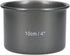 MasterClass KCMCHB30 10 cm Deep Cake Tin with PFOA Non Stick and Loose Bottom, 1 mm Carbon Steel, 4 Inch Mini Round Pan, Grey...