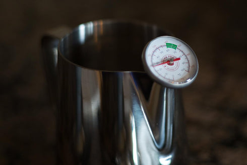 Milk Thermometer - Make The Perfect Coffee or Espresso - Coffee Accessories - Easy & Quick Clean Up...