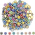 200Pcs Rhinestone Buttons 14 mm Embellishments Buttons Rhinestone Buttons Flower Flatback Buttons - Buttons for Crafts - Glass Multicolor Flower B...