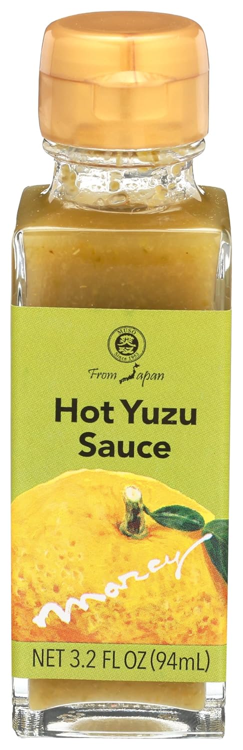 Muso From Japan Hot Yuzu Sauce, 3.2 Fl Ounce...