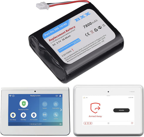 Replacement Battery for ADT Command Smart Security Panel 300-10186...