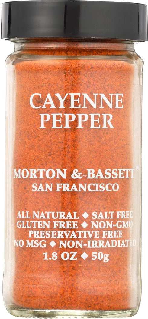 Morton & Basset Spices, Cayenne Pepper, 1.8 Ounce...