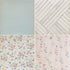 levylisa 8x8 Cardstock Paper Pad Designer Paper Pad Floral Scrapbook Paper Decorative craft Paper (40 sheets? (005)...