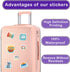 50 PCS Swimming Stickers Swim Decal Vinyl Waterproof Aesthetic for Laptop Water Bottles Luggage Computer Phone Case Skateboard Car Perfect Gifts f...