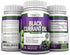 Black Currant Oil - 1000 Mg - 180 Softgels - Cold-Pressed Pure Black Currant Seed Oil - Hexane Free - 140mg GLA Per Serving - Regulates Hormonal B...