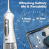 Water Flosser Cordless Teeth Pick: Portable Adults Dental Oral Irrigator for Travel Flossers Cleaning Picks 300ML...