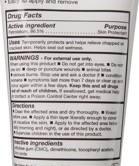 Critic-Aid® Clear Moisture Barrier Ointment - 6 oz (170 g) Tube...
