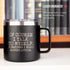JENVIO Funny Travel Mugs Fathers Day | Of Course I talk to Myself | Laser Etched Stainless Steel Coffee Mug Tumbler | Dad Old Boss Grumpy | Unique...