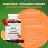 Halal Adult Multivitamin Gummies for Men, Women, Complete Everyday Nutritional Support with Biotin, Vegan, Natural Fruit Flavors, Non-GMO, Made in...