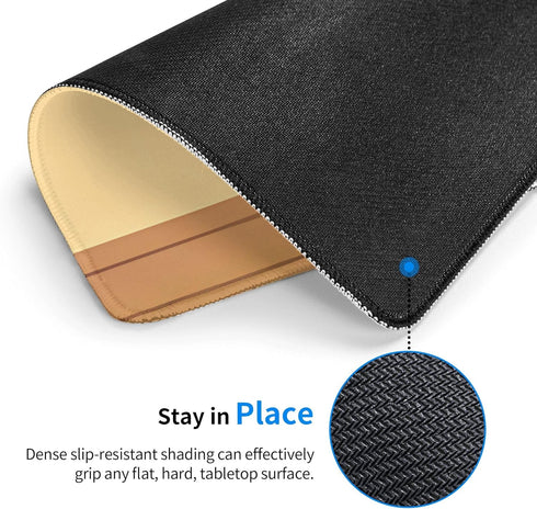 Cool Mouse Pad Funny Mouse Pad Cat Mouse Pad Kawaii Rectangle Non Slip Rubber Mouse Pad for Computer and Laptop Mouse Mat for Working and Gaming...