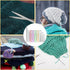 17pcs Large Eye Blunt Needles, Stainless Steel Aluminum Sewing Knitting Needles Darning Wool Needles Tapestry Needles Including Straight Needles, ...