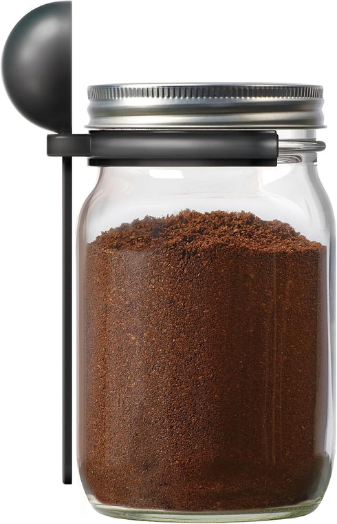 Jarware Coffee Spoon Clip for Wide Mouth Mason Jars, 6"...