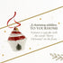 Spode Christmas Tree Cupcake Ornament, Long-Lasting Festive Holiday Ornament for Christmas Tree& Seasonal Display - Stylish Christmas Decoration f...