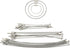 30 Pack Wire Cable Keychain Rings - 3 Most Useful Sizes - Stainless Steel Key Ring Loops and Luggage Tag Rings...