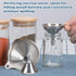3pcs Small Kitchen Funnels for Filling Bottles, Food Grade Metal Funnels for Kitchen Use, Stainless Steel Funnel for Essential Oil Spices Liquid...