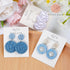 Puocaon Scallop Polymer Clay Cutters - 7 Pcs Clay Cutters for Polymer Clay Jewelry, Seashell Circle Polymer Clay Earring Cutters, Heart Clay Cutte...