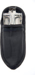 SE 8-7/8" Stainless Steel Mini Folding Trowel with Nylon Pouch - 5-5/8" Folded Length, Durable and Lightweight for Camping, Gardening, Outdoor Act...