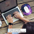 Small Mouse Pad 6 x 7 Inch, Oval Mini Mouse Pad with Non-Slip Rubber Base, Waterproof Compact Mouse Mat for Laptop Computer Wireless Mouse Keyboar...