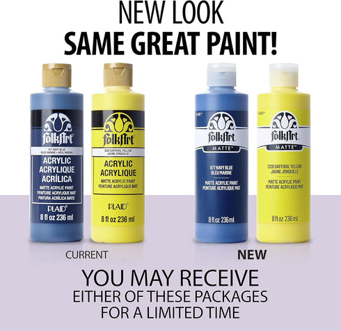FolkArt Acrylic Paint in Assorted Colors (8 oz), , Linen...