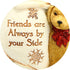 Pavilion Gift Company Pavilion-Friends are Always by Your Side-5 Inch Collectible BirchHearts Snowman Figurine, 5", White...