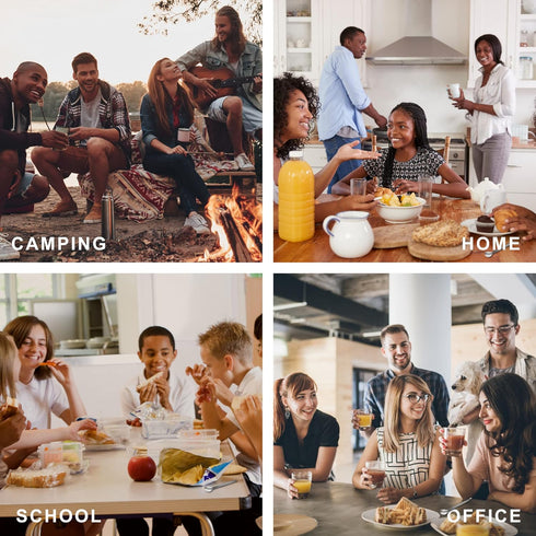 Savior Survival Gear Titanium Spork – Lightweight Multi-Purpose Long Handle Camping Spork - Eco-friendly Backpacking Utensil...